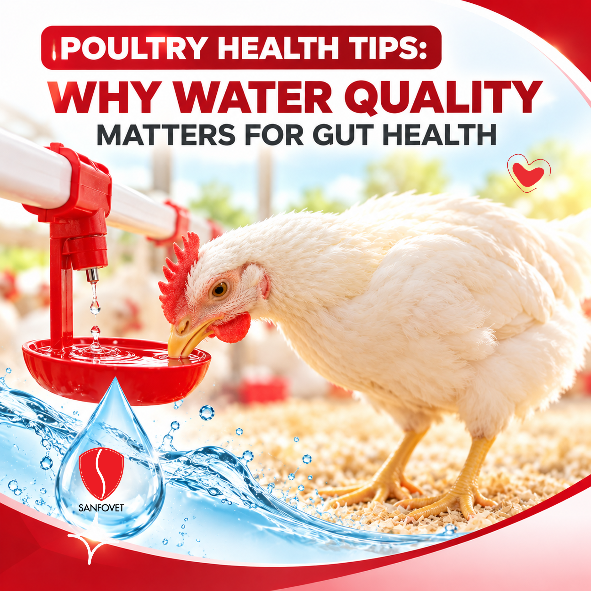 Water Quality and Gut Health in Poultry: Why It Matters