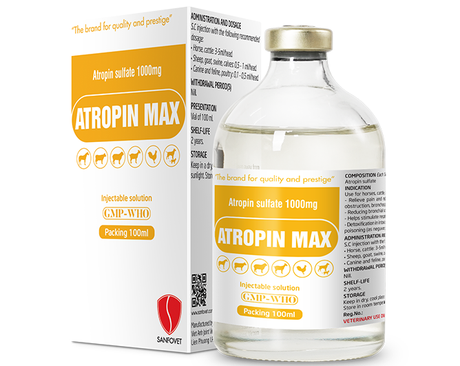 Veterinary medicine exporter - Atropin Max